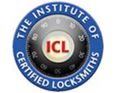 The institute of certified locksmiths logo